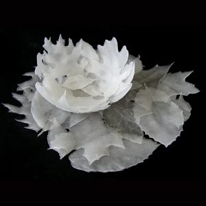 Oak Nest Pate de Verre glass by Linda Ethier